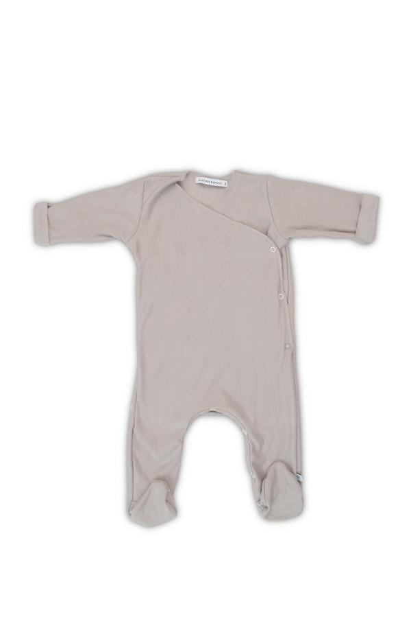 Tutina neonato Bamboom, mod. "Pure" con piedi