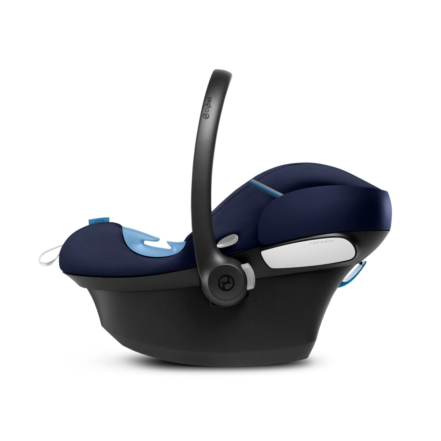 seggiolino auto Cybex Aton M i-Size color navy blue